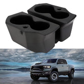 ONER AUTO PARTS front view of both foam cup holders showing fit and finish benefit