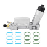 ONER front view of aluminum oil filter housing showing durable design and fit