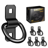onesnt front pack showing six d-ring anchors and benefits of multiple tie points