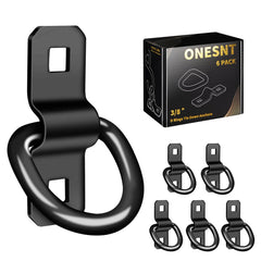 onesnt front pack showing six d-ring anchors and benefits of multiple tie points