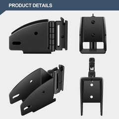 Onesnt socket holding a 2x4 beam securely demonstrating stable shelf support