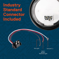 ONLINE LED STORE TRUE MODS close-up of diffused polycarbonate lens highlighting durable finish