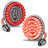 ONLINE LED STORE TRUE MODS front view showing red brake light for clearer rear signaling