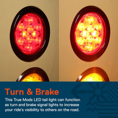 ONLINE LED STORE TRUE MODS wiring and grommet with 90-degree connector for easy installation