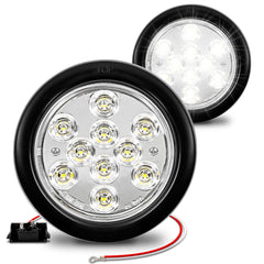 ONLINE LED STORE TRUE MODS front face showing clear round lens and bright output