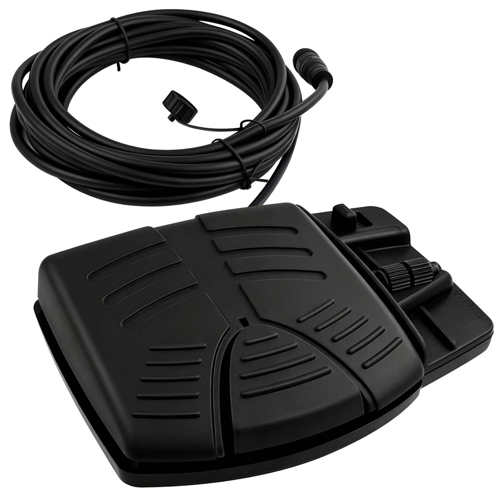 ONTISIV foot pedal front view showing durable controls and easy access