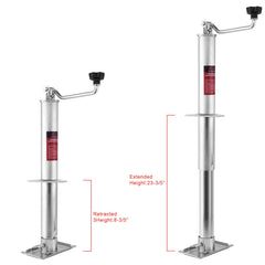 OPENROAD foot plate detail improving ground contact and trailer stability