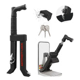 OPSOOPI front view of brake pedal lock showing visible deterrent