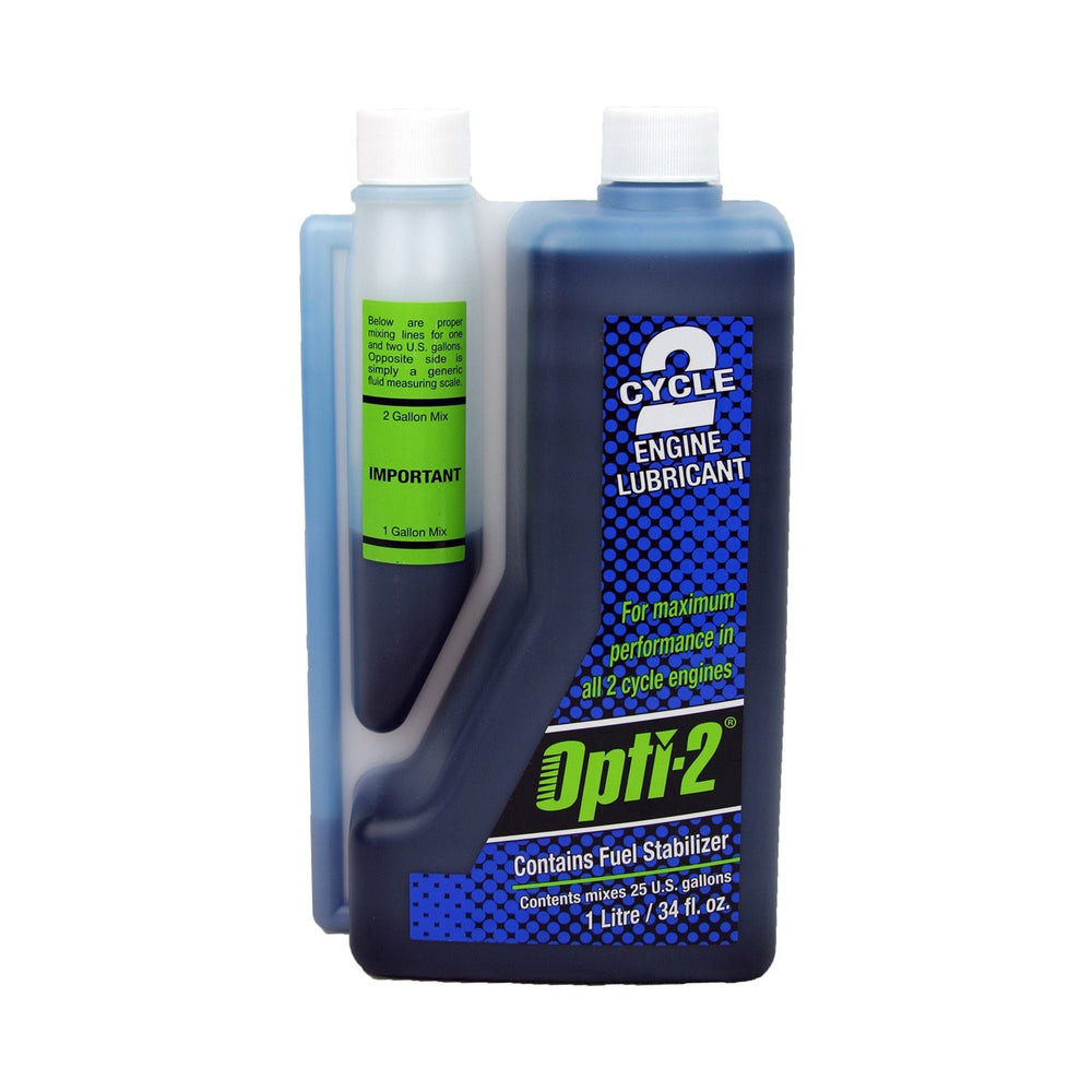 Opti-2 34OZ bottle front label showing brand and product benefits for easy identification