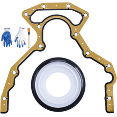 ORAEVY rear main seal gasket front view showing precise fit and improved leak control