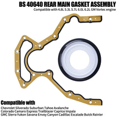 ORAEVY rear seal close-up showing material resilience and durable oil resistance