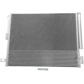 Orceed front view of A/C condenser showing mounting points and fitment benefits