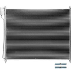 Orceed condenser front view showing core and mounting points for easy replacement