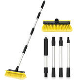 Ordenado brush front view showing full wand and squeegee for efficient wash