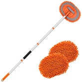 Ordenado front view full kit showing handle and mop for easy car washing