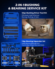 Orion Motor Tech bearing separator close-up showing precise, safe extraction