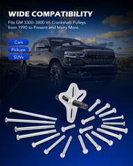Orion Motor Tech assortment of bolts highlighting chrome and blackened finishes for fast thread identification.