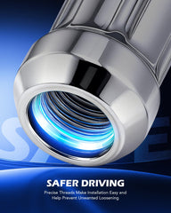 Orion Motor Tech chrome finish sheen showing corrosion resistance and durability