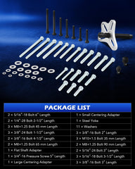 Orion Motor Tech hardened forcing screw detail highlighting corrosion resistance