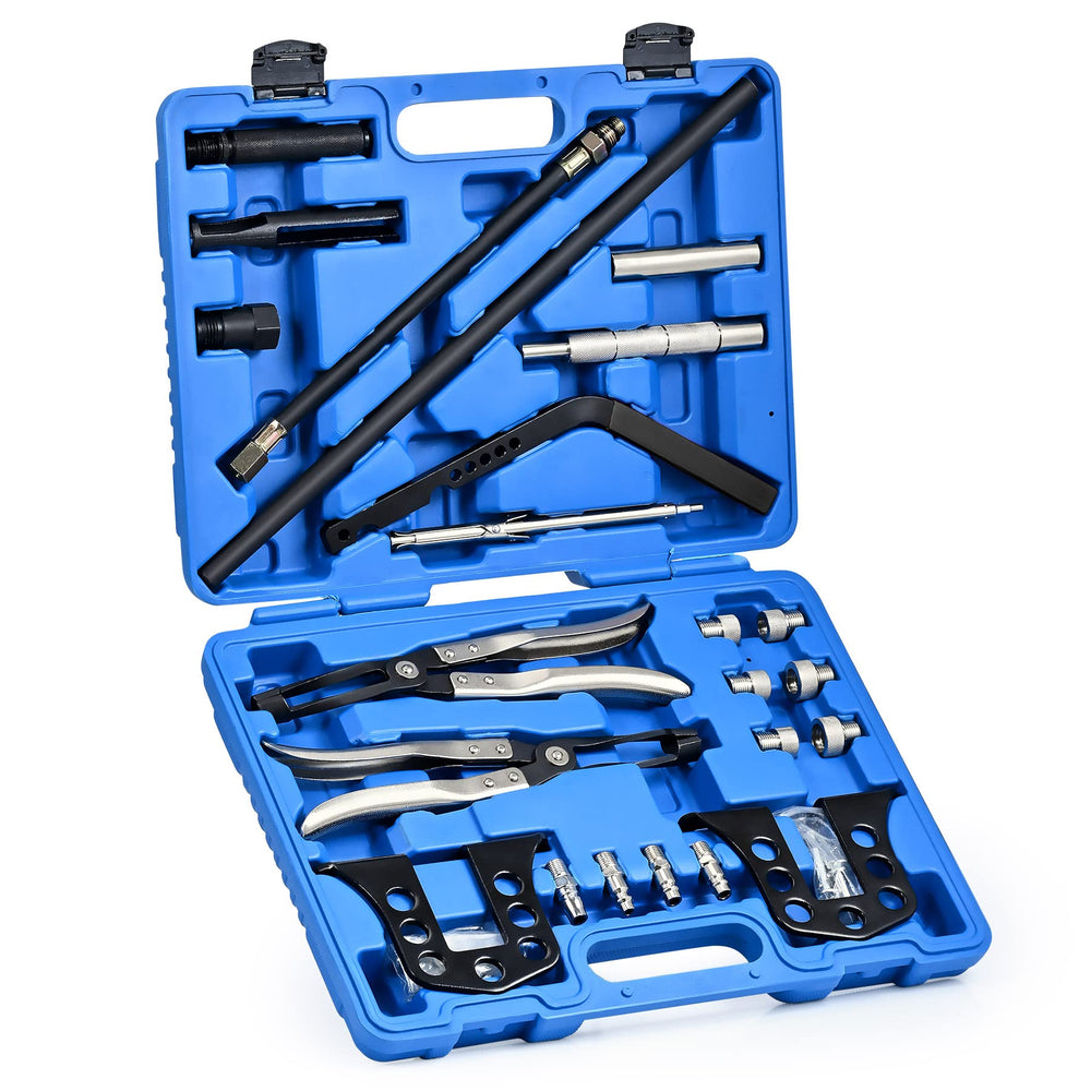 Orion Motor Tech full kit layout showing organized tools and case, improving job speed