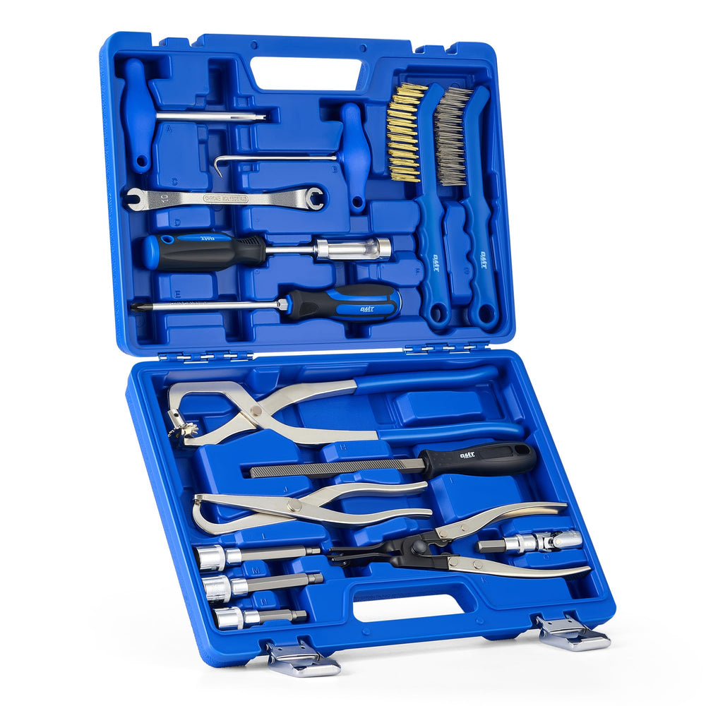 Orion Motor Tech front case open showing organized tool layout and quick access