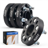 Orion Motor Tech front-face spacers showing bolt holes and hub bore for accurate fitment