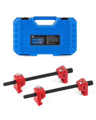 Orion Motor Tech front packaging showing full compressor kit and case, easy portability