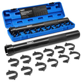 Orion Motor Tech front packaging showing full 13-piece kit and organized case for fast access
