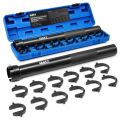 Orion Motor Tech front packaging showing full 13-piece kit and organized case for fast access