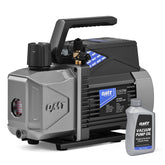 Orion Motor Tech front view showing compact pump and handle for easy transport