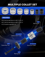 Orion Motor Tech tool expanding exhaust pipe demonstrating faster assembly
