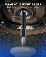 Orion Motor Tech close-up of a puller jaw and rotary connector highlighting precision fit and strength