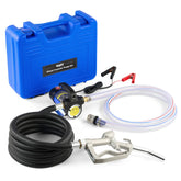 Orion Motor Tech front view of pump showing compact design and portability benefit