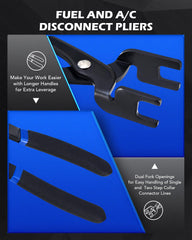 Orion Motor Tech scissor-style disconnect tool detail for stable, controlled removal