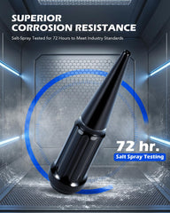Orion Motor Tech side angle of spike profile highlighting aggressive look