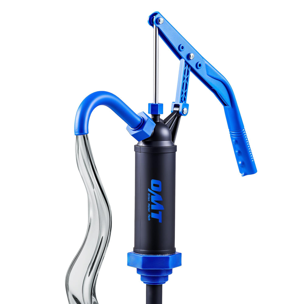 Orion Motor Tech pump front view showing compact design and benefit of portability