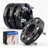 Orion Motor Tech front view of four spacers showing fitment and finish benefit