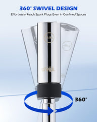 Orion Motor Tech interior magnetic core detail holding a spark plug securely
