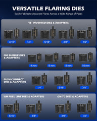 Orion Motor Tech pipe cutter and deburring tool showing clean cuts benefit