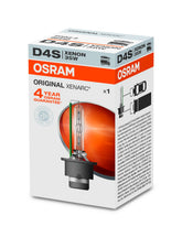 OSRAM XENARC D4S folding box showing brand and model, clear original packaging benefit