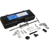 OTC front view case open showing organized 9-way puller set for quick access