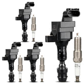 OTO-KAUTOPARTS front packaging showing coils and plugs, easy identification benefit