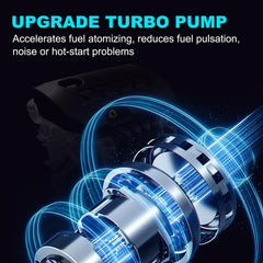 OTO-K fuel pump installed in UTV fuel tank demonstrating direct replacement