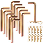 Otoolling front pack view showing ten pin and clip sets for fast replacements