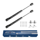 OTUAYAUTO front view of both gas struts showing compact pair and ready-to-fit benefit