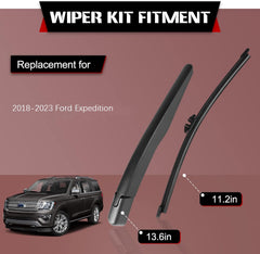OTUAYAUTO blade close-up natural rubber edge reduces streaking