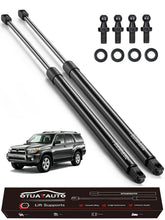 OTUAYAUTO front hood struts kit shown with components and packaging for quick install