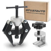 OTUAYAUTO front view of puller kit showing durable components and benefit of quick removal