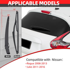 OTUAYAUTO package contents laid out including arm, blade, cover and manual for easy install