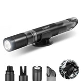 OUDEW front view of the 4-in-1 tool showing compact design and benefits